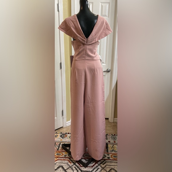 NWT JS Collections womens Sylvia Twist Jumpsuit Size 8 - Picture 3 of 12